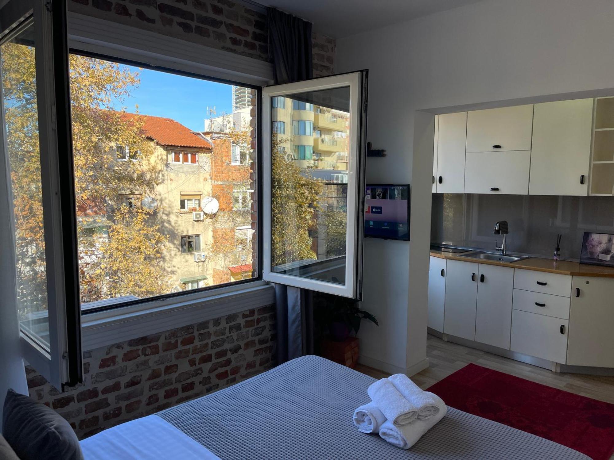 Bricks Studio Apartments Тирана Екстер'єр фото
